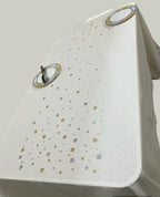 Dots Luxury Embroidered Table Linen Collection – 100% Egyptian Cotton & Linen