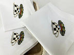 Tea Cup Luxury Embroidered Table Linen Collection – 100% Egyptian Cotton & Linen