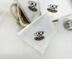 Tea Cup Luxury Embroidered Table Linen Collection – 100% Egyptian Cotton & Linen