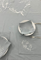 Cuble Of Bird Luxury Embroidered Table Linen Collection – 100% Egyptian Cotton & Linen