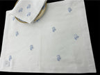 Single Motif Luxury Embroidered Table Linen Collection – 100% Egyptian Cotton & Linen