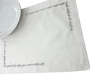 Crorner Luxury Embroidered Table Linen Collection – 100% Egyptian Cotton & Linen