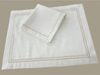 Line Luxury Embroidered Table Linen Collection – 100% Egyptian Cotton & Linen
