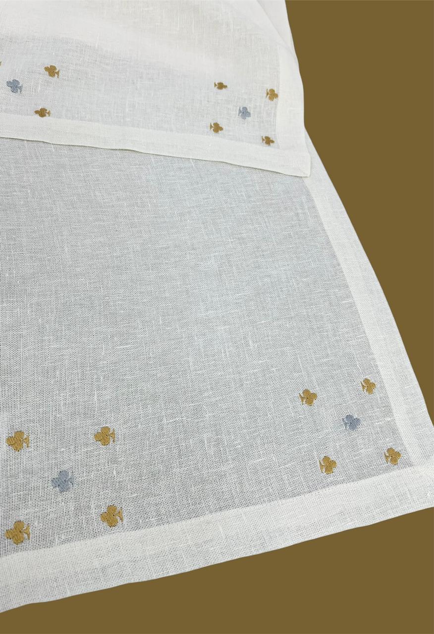 Play Card Luxury Embroidered Table Linen Collection – 100% Egyptian Cotton & Linen