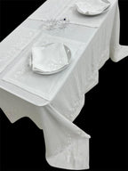 Moderna Luxury Embroidered Table Linen Collection – 100% Egyptian Cotton & Linen