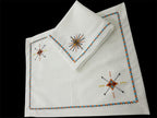 New Star Luxury Embroidered Table Linen Collection – 100% Egyptian Cotton & Linen