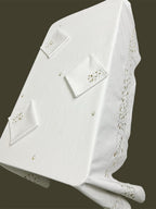 Dots Luxury Embroidered Table Linen Collection – 100% Egyptian Cotton & Linen
