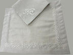 Knar Luxury Embroidered Table Linen Collection – 100% Egyptian Cotton & Linen