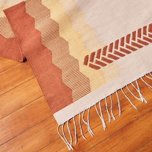 Soumak Egyptian Cotton Kilim Rug