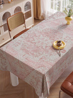 Pink Cotton / Waterproof Tablecloth