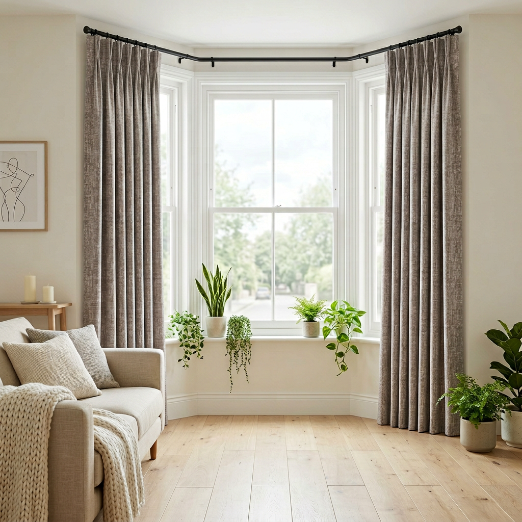 Textured Chenille Curtains