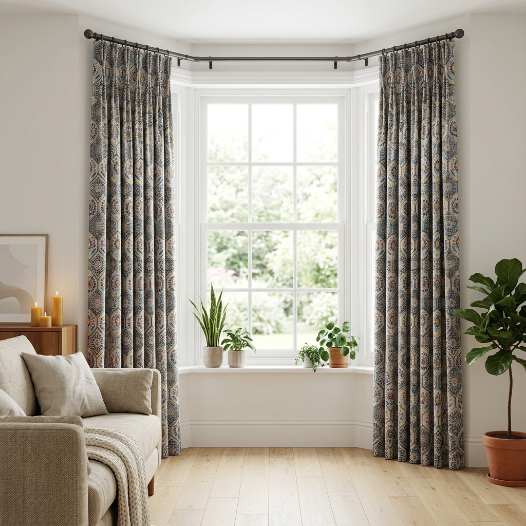 Vintage Mediterranean Curtains