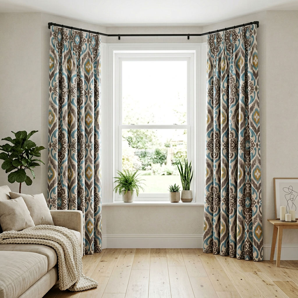 Moroccan Style Pattern Curtains