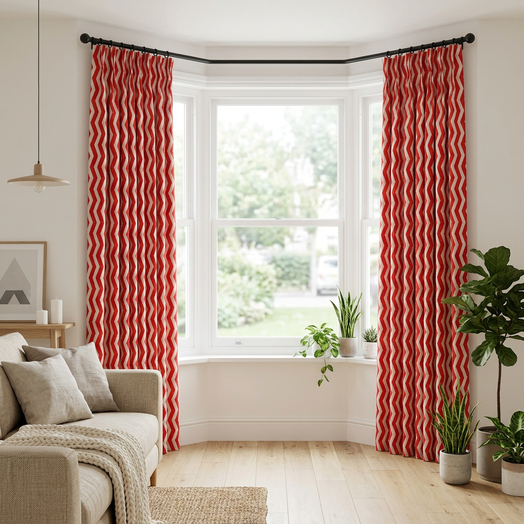 Zigzag Pattern Curtains