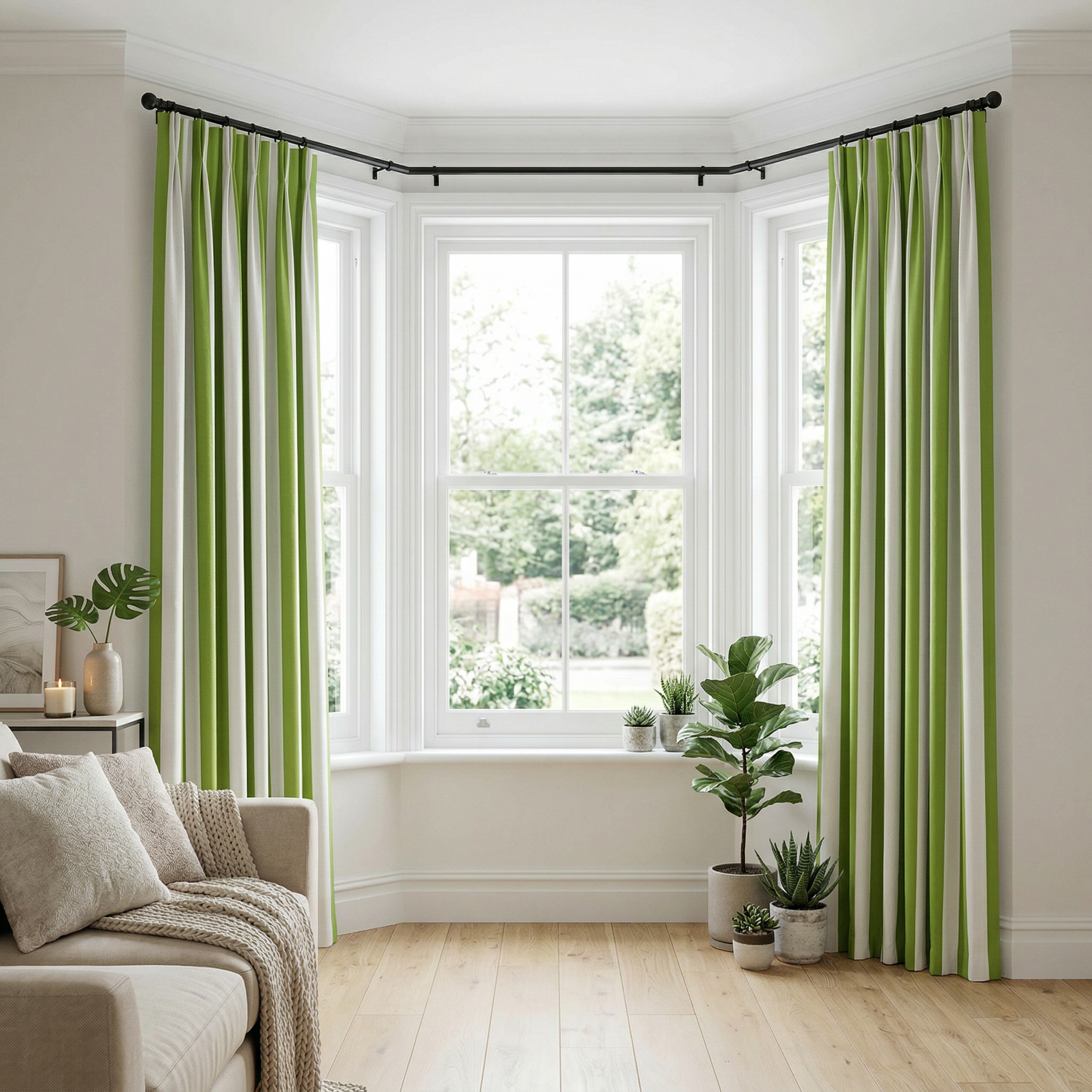 Candy Stripe Curtains