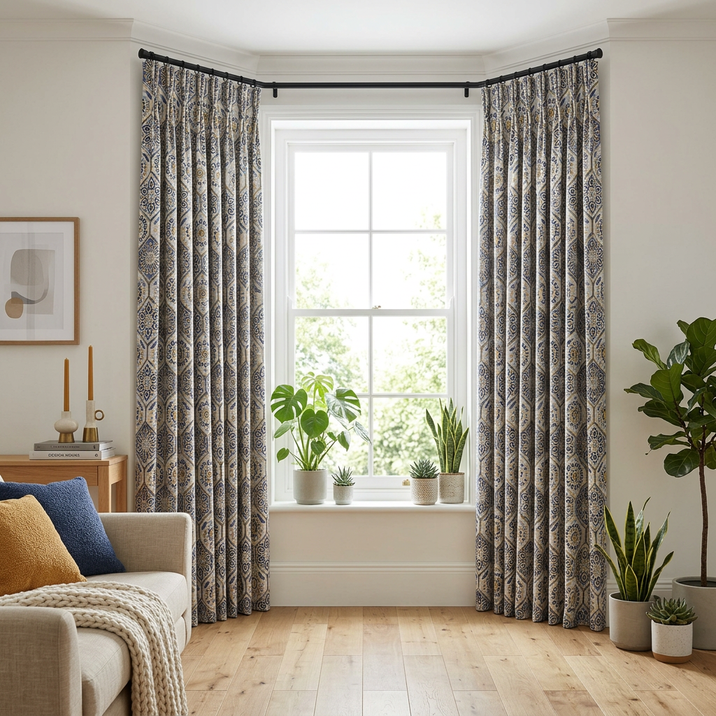 Vintage Mediterranean Curtains