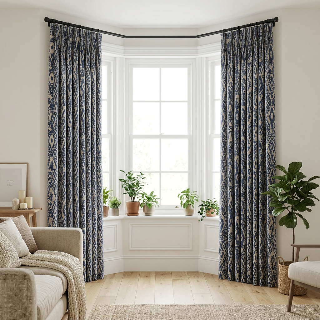 Ikat Fabric Curtains