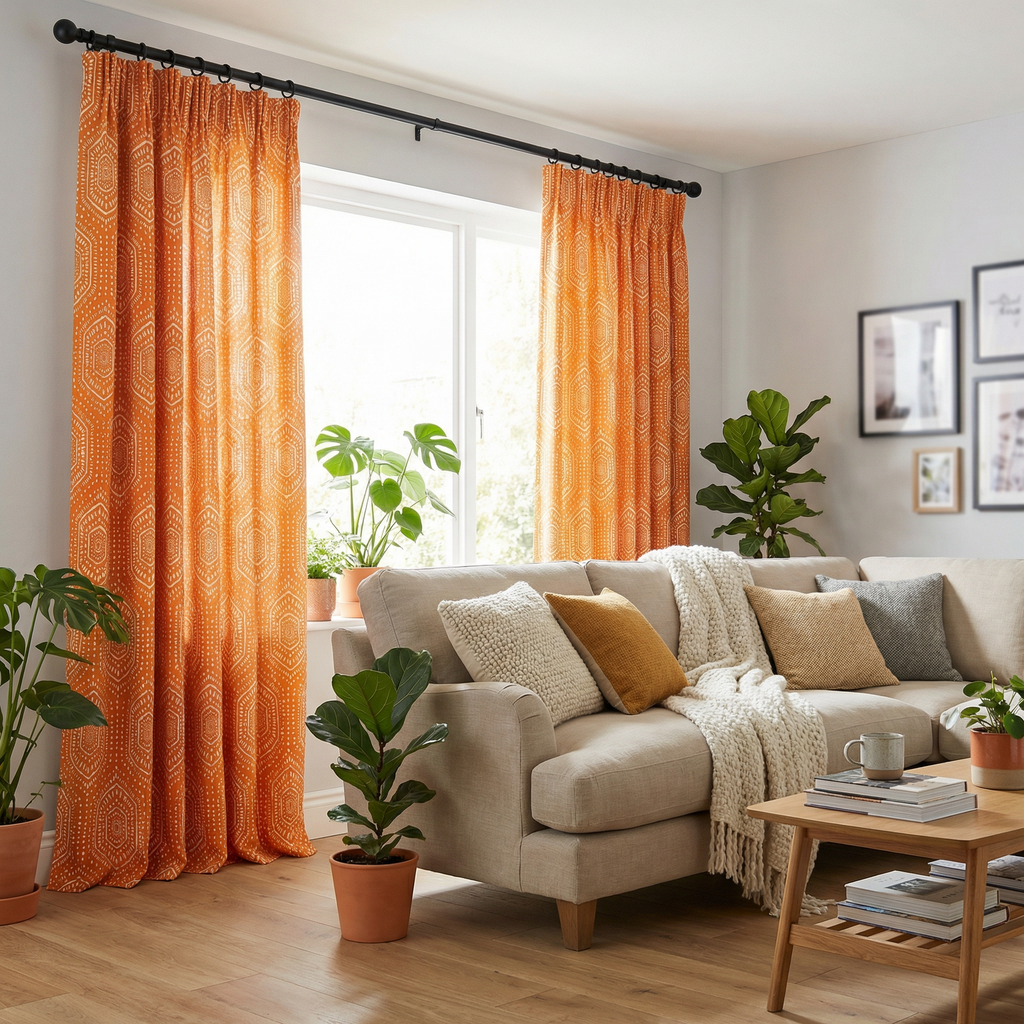Hexagon Collection Curtains