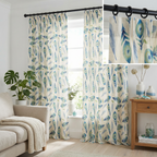 Peacock Feather Curtains