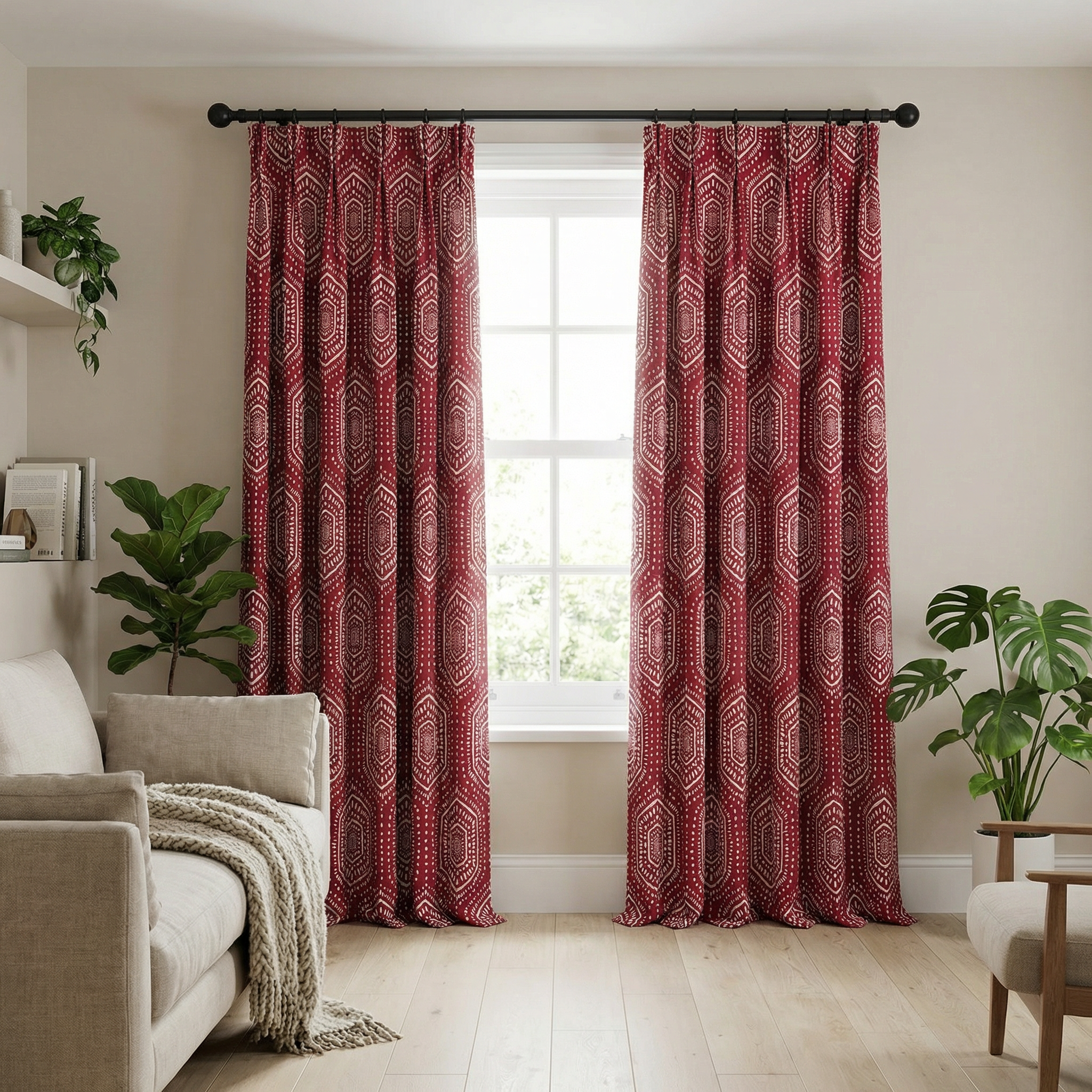 Hexagon Collection Curtains