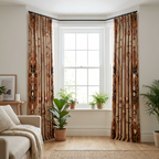 Bohemian Parisian Style Upholstery Curtains