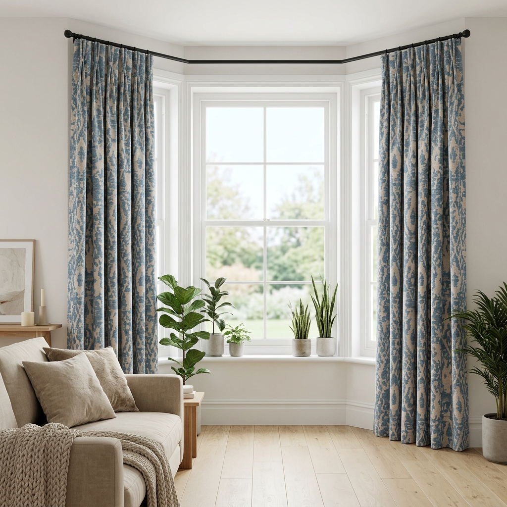 Ikat Fabric Curtains
