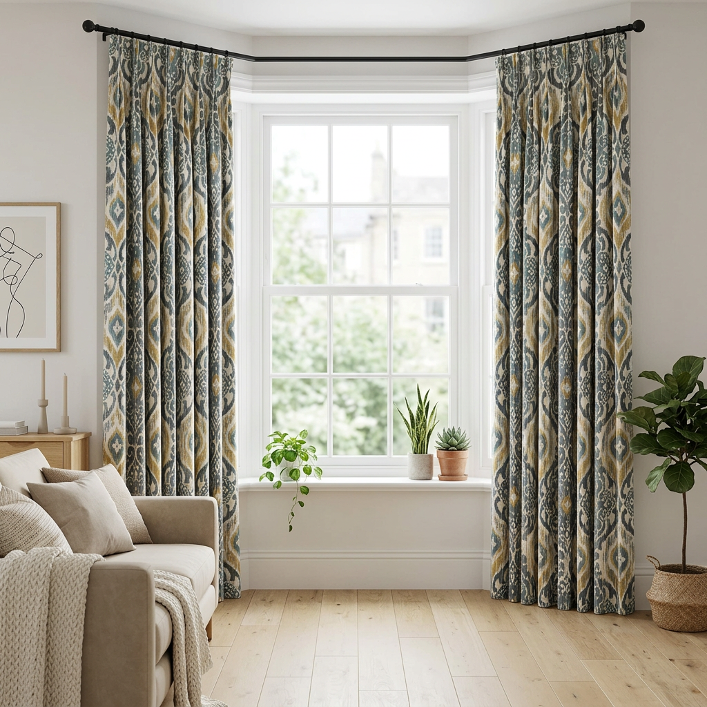 Moroccan Style Pattern Curtains