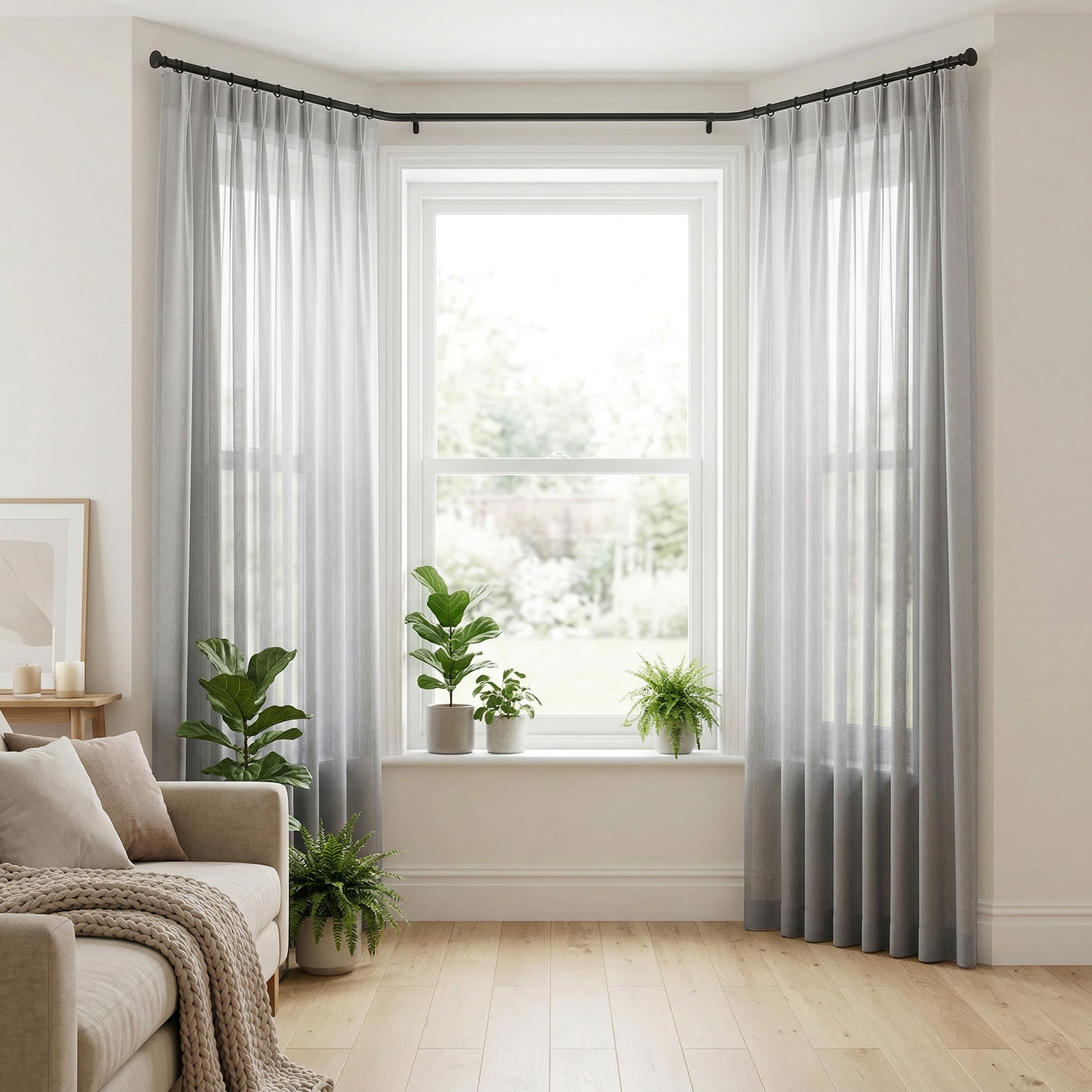 Luxury Degrade Sheer Curtains