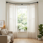 Luxury Pleated Sheer Tulle Curtains