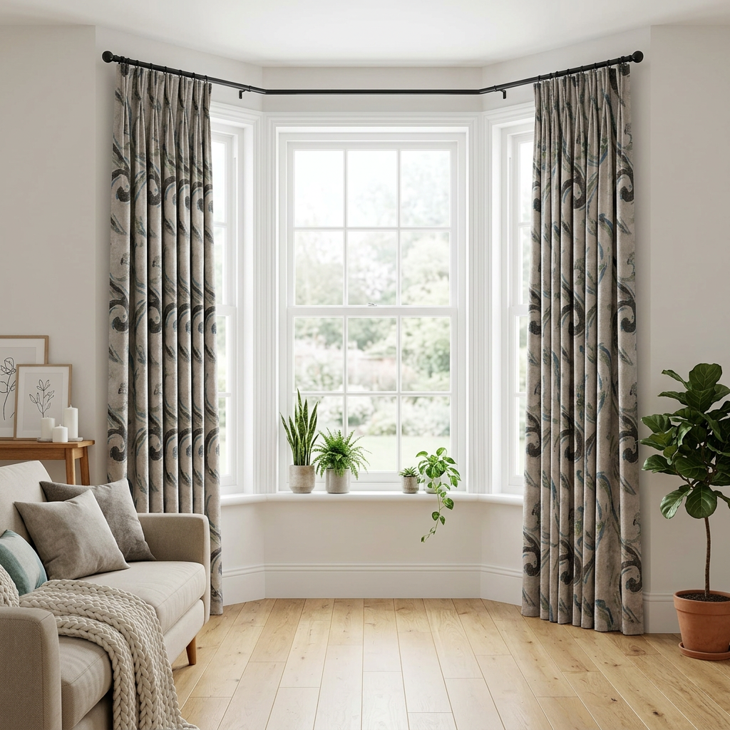 Swirl Pattern Curtains