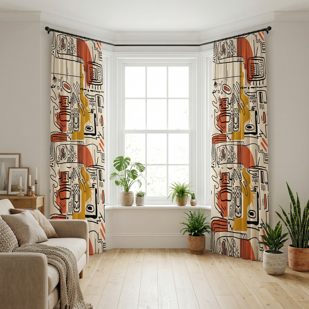 Eyes On The Truth Curtains