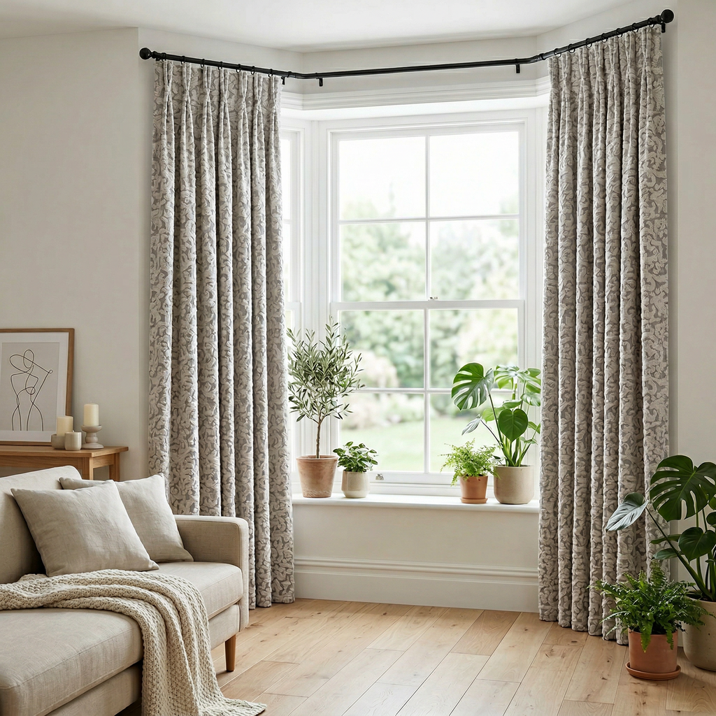 Abstract Squiggle Curtains