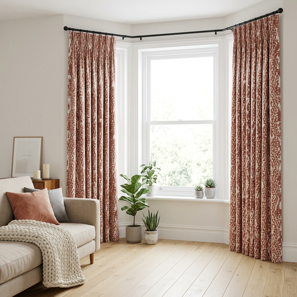 Ikat Fabric Curtains