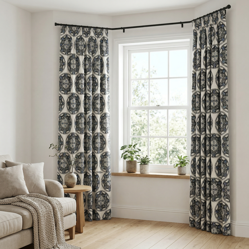 Mandala Pattern Curtains