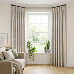 Metallic Stripe Curtains