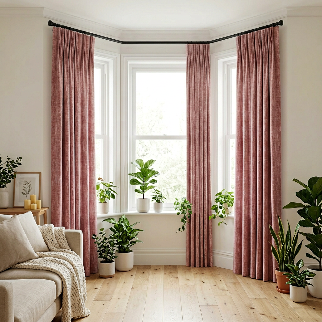 Textured Chenille Curtains