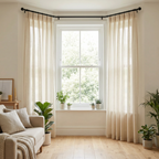 Hotel Style Textured Voile Curtains