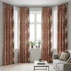 Vintage Ochre Curtains
