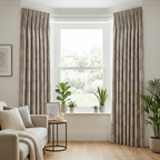 Scandinavian Geometric Jacquard Curtains