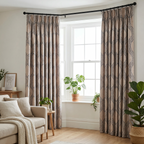 Scandinavian Geometric Jacquard Curtains