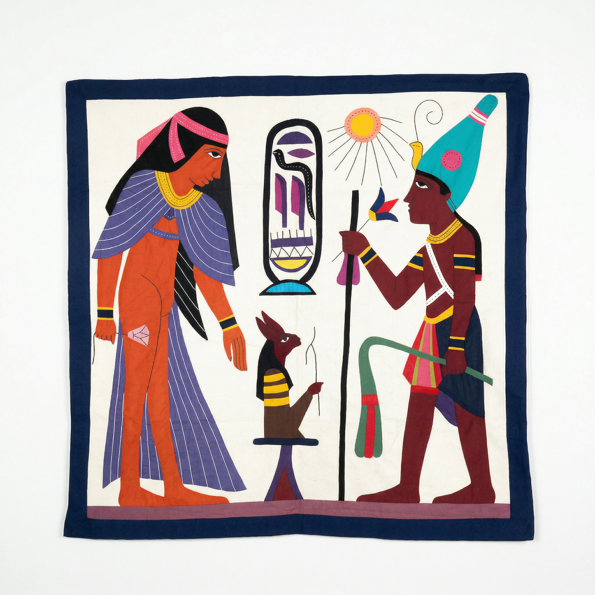 Vintage Egyptomania Khayyamian Tapestry