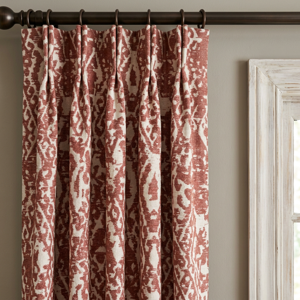 Ikat Fabric Curtains