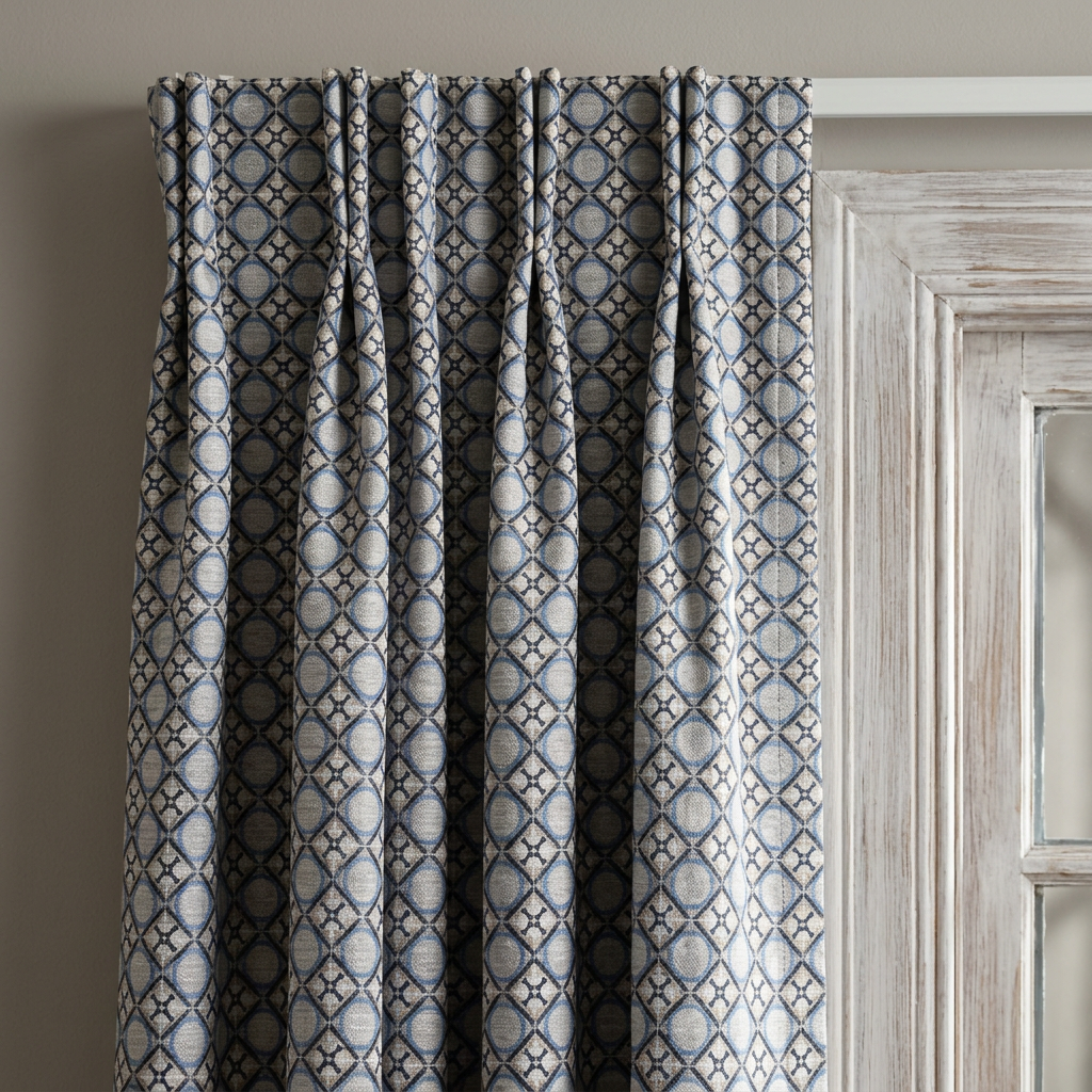 Classic Damask Pattern Curtains