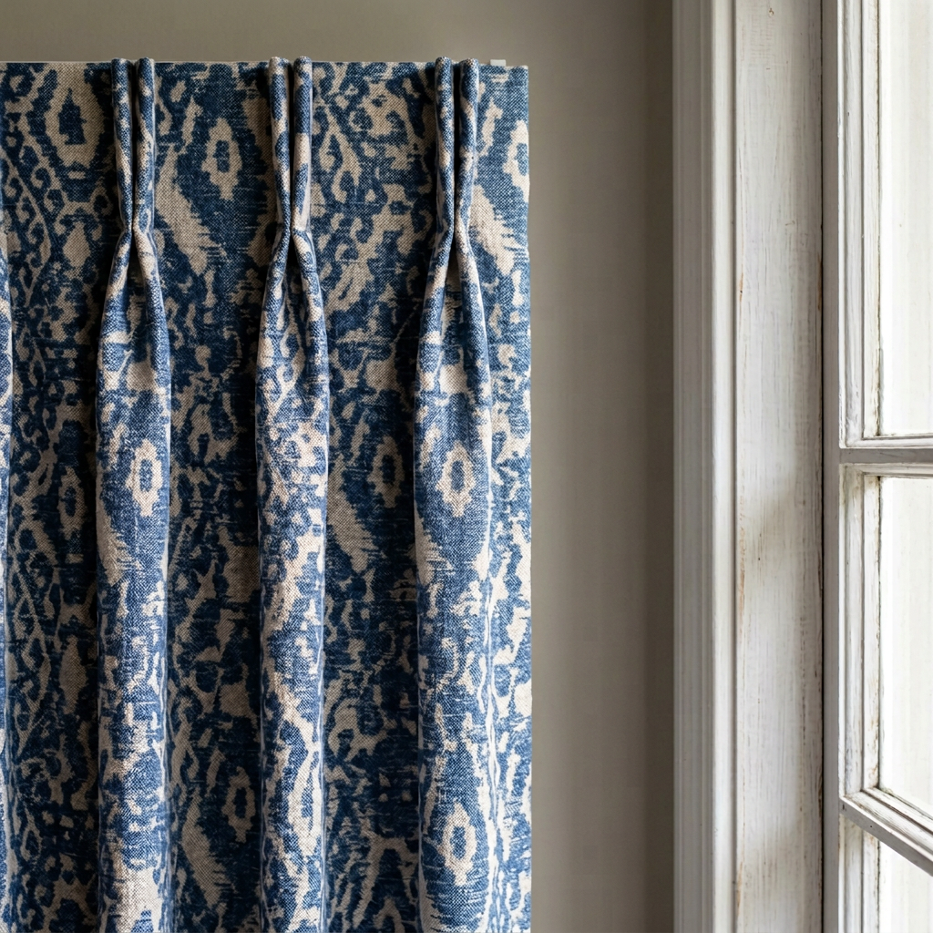 Ikat Fabric Curtains