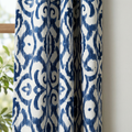 Marrakech Ink Blue Curtains