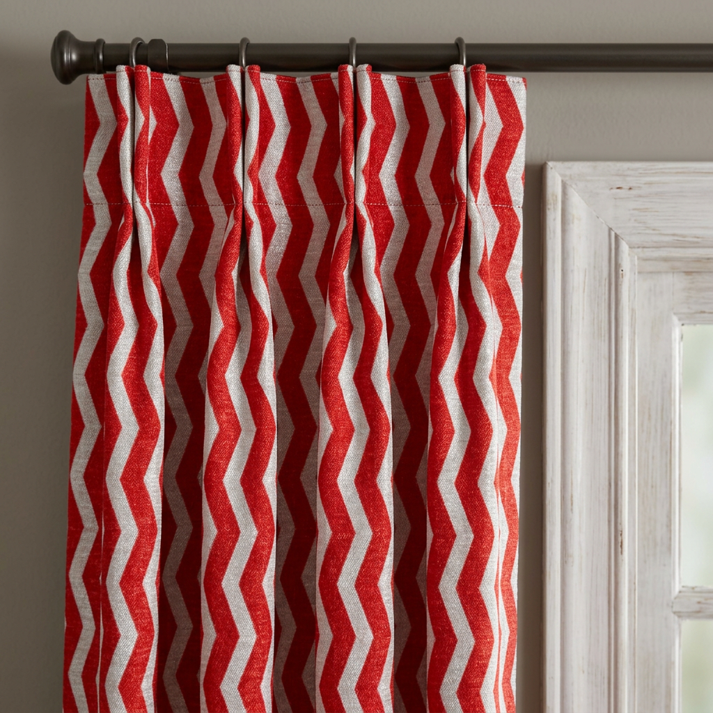 Zigzag Pattern Curtains