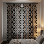 Trellis Fabric curtains