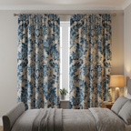 Vintage Floral Damask Curtains