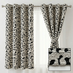 Abstract Squiggle Curtains