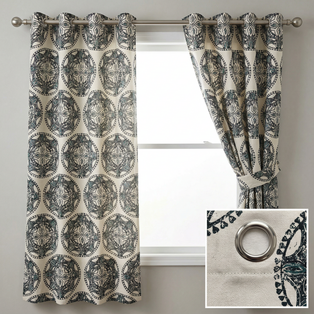 Mandala Pattern Curtains
